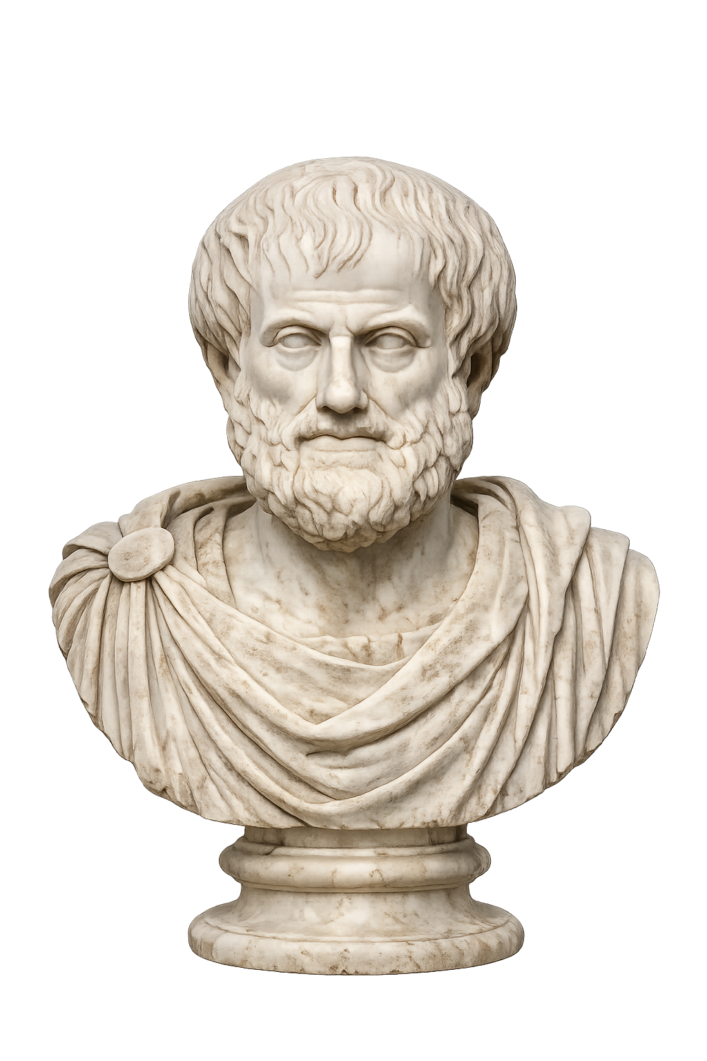 Marble bust of Aristotle